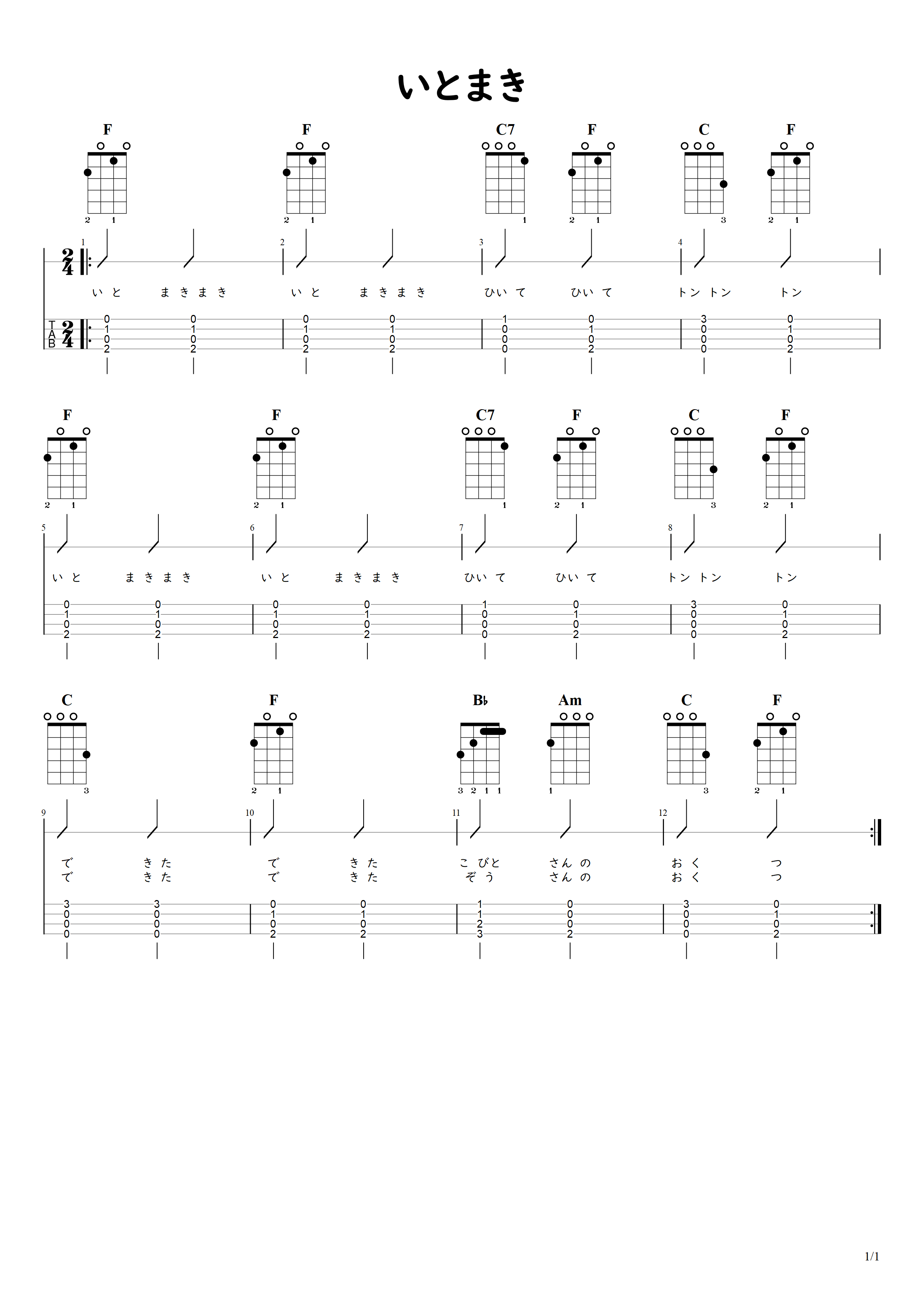簡単 ウクレレ コード 【ウクレレ初心者】4つの簡単なコードさえ覚えれば、58曲弾けるようになるって本当？